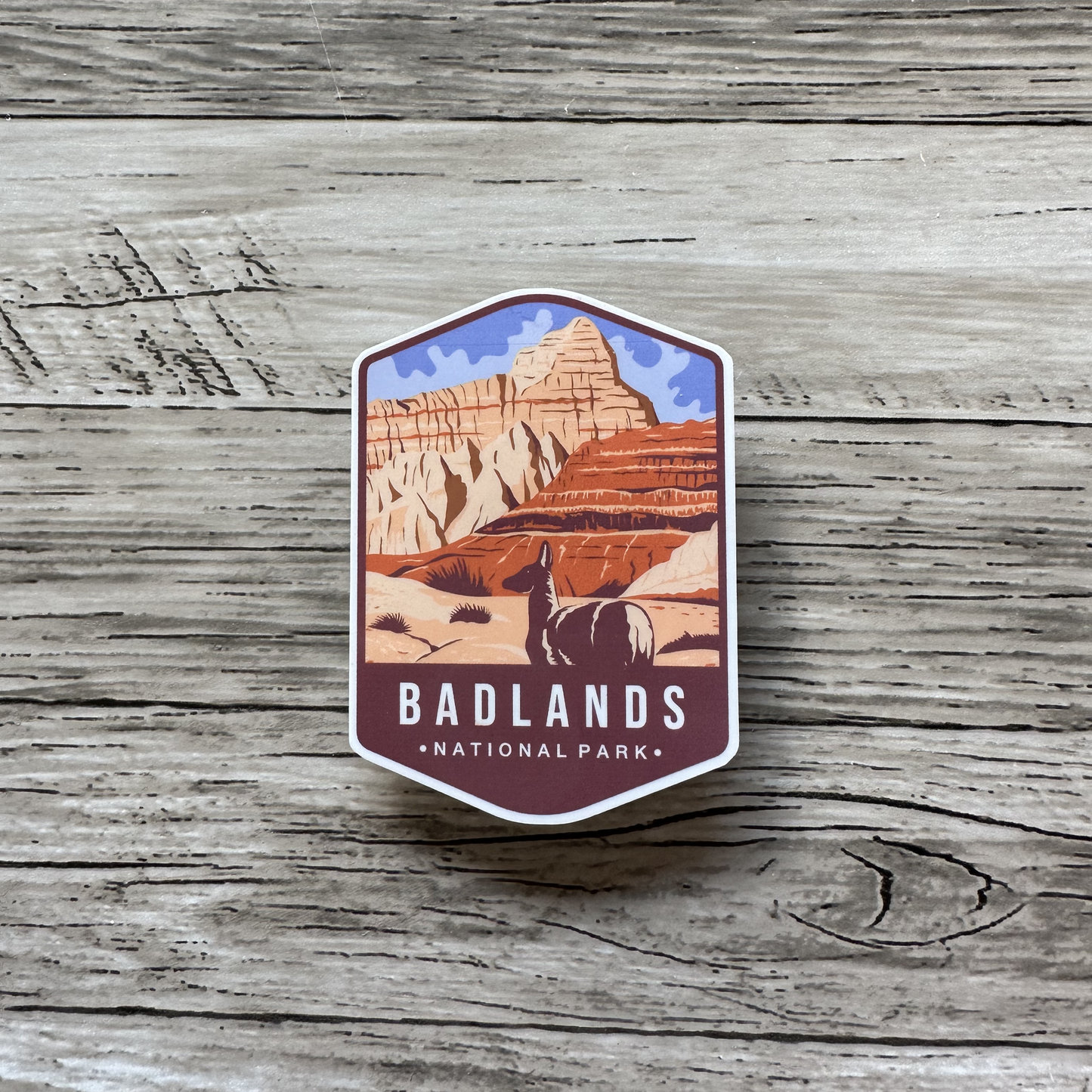 Badlands National Park sticker