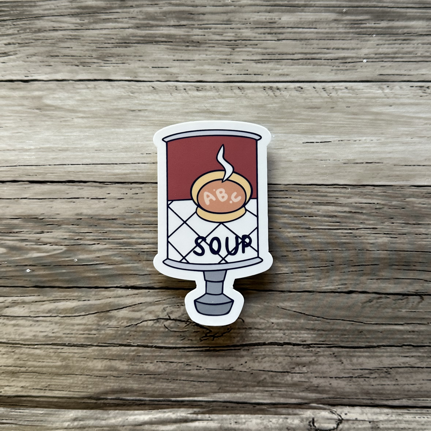 Hi Dad soup sticker