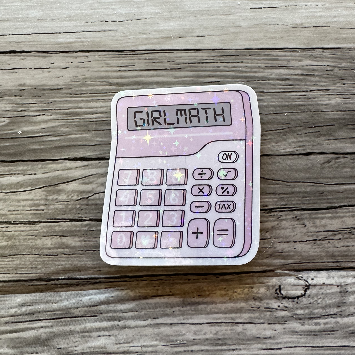 Girth math sticker