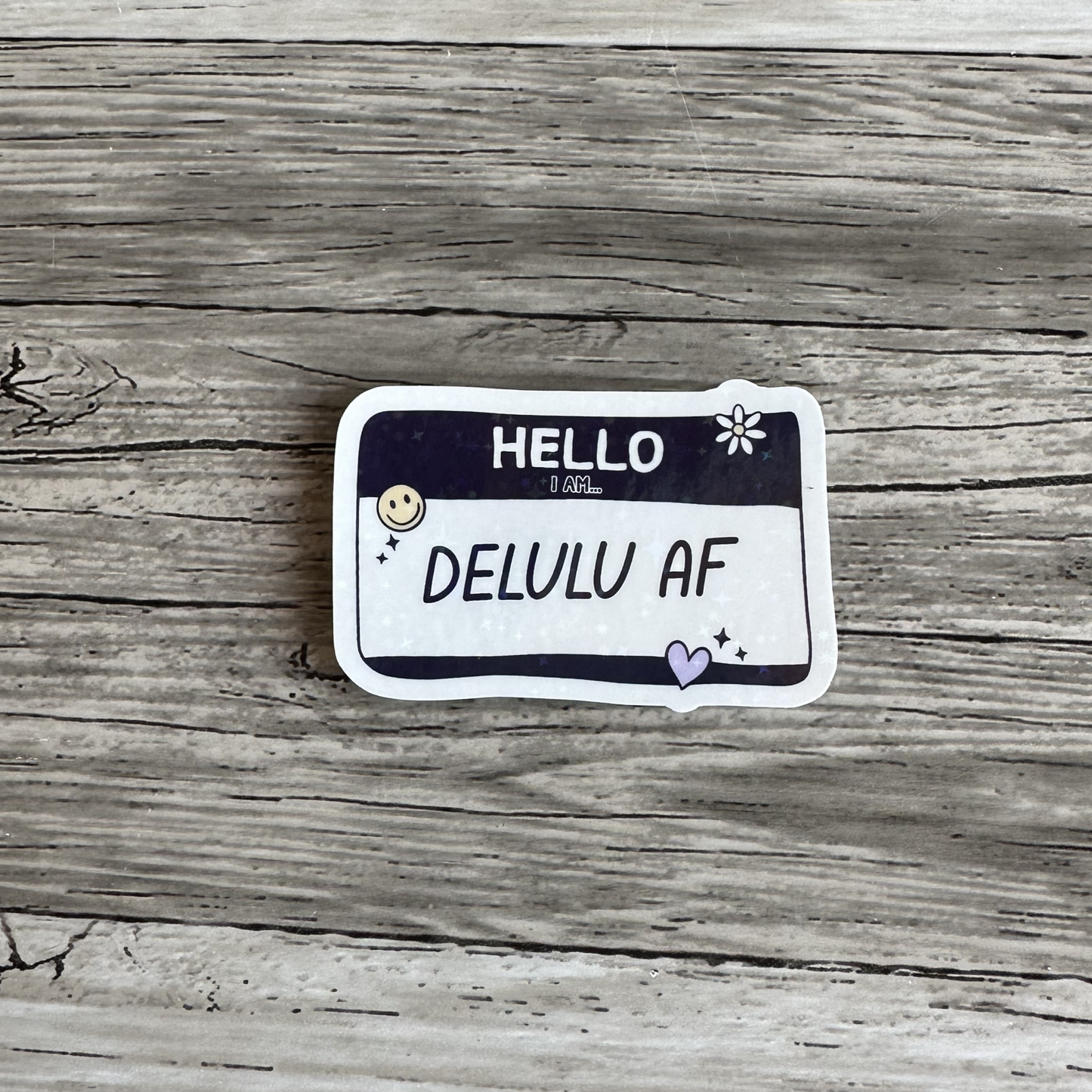 Delulu AF sticker | LALALAND