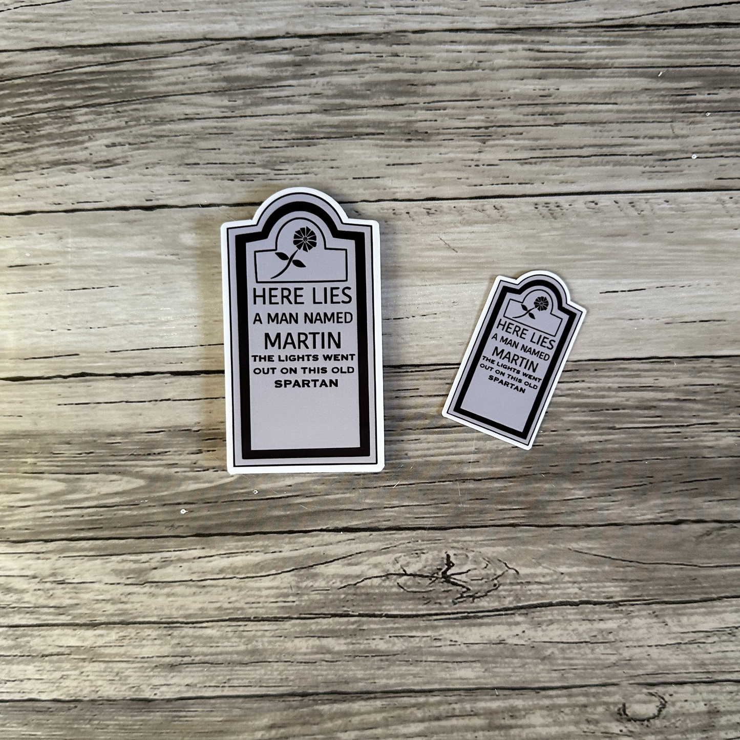 Haunted Mansion, Here Lies Martin sticker