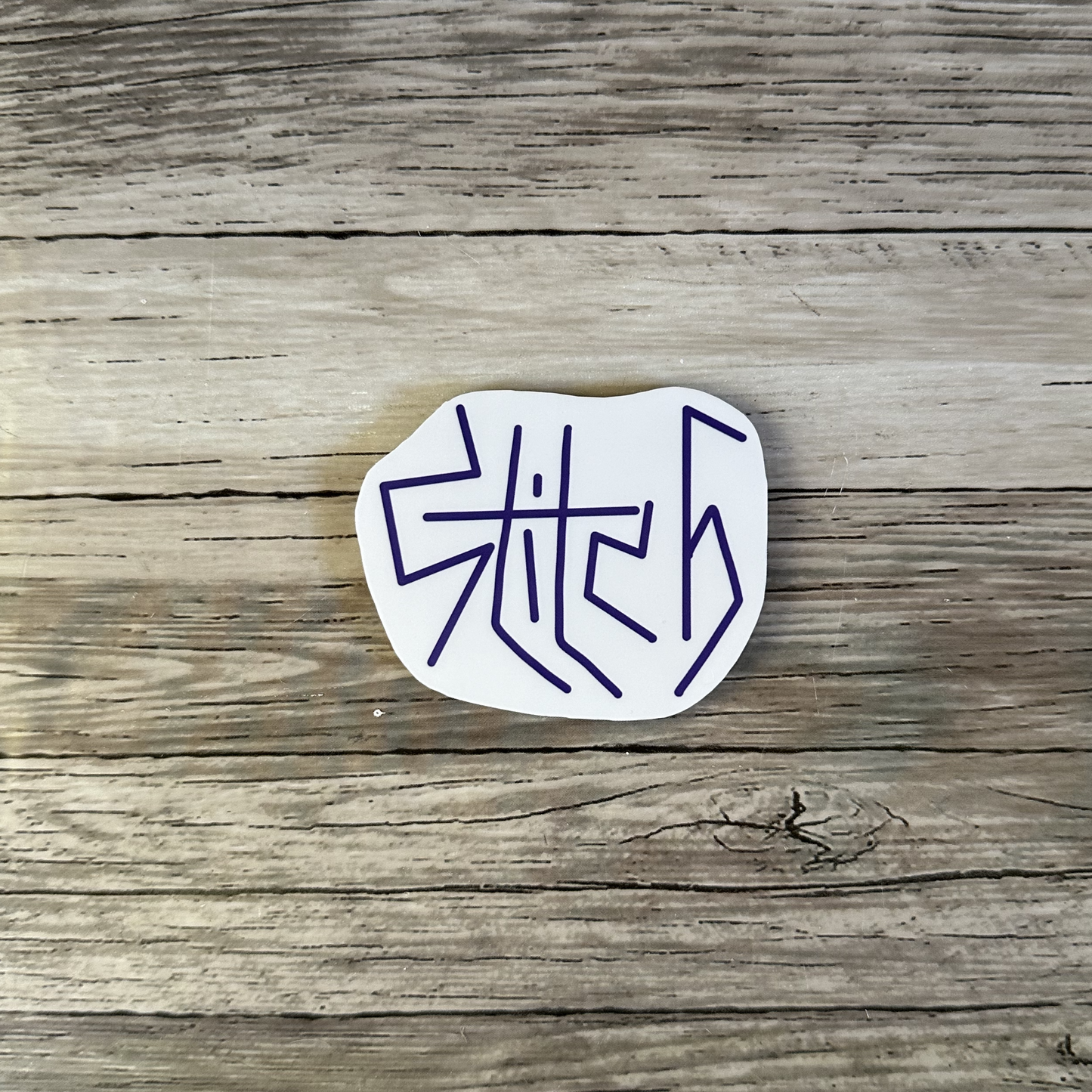 Stitch autograph sticker