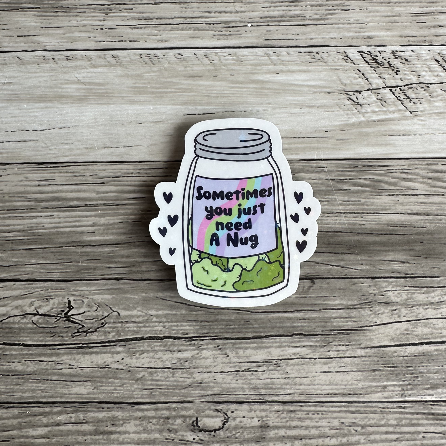 Sometimes you just need a nug sticker