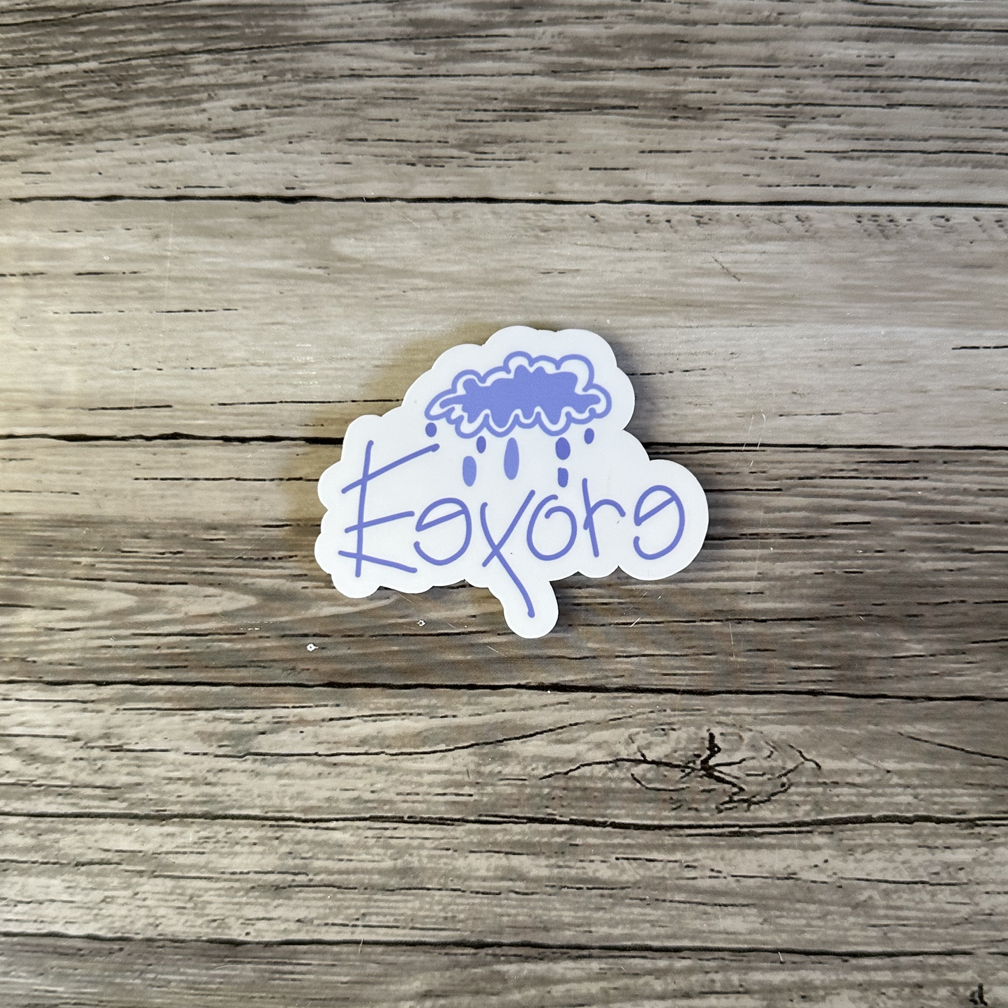 Eeyore autograph sticker