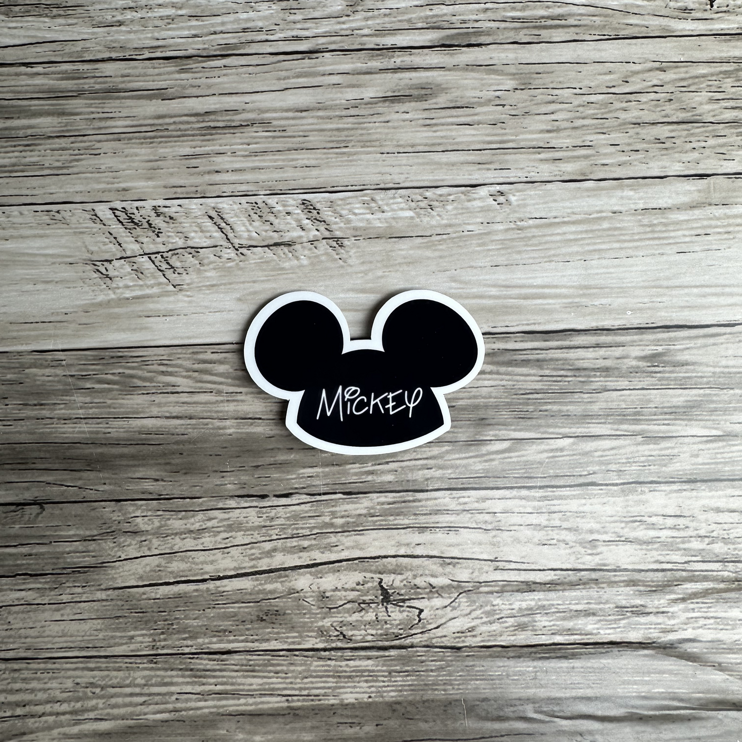 Mickey hat sticker