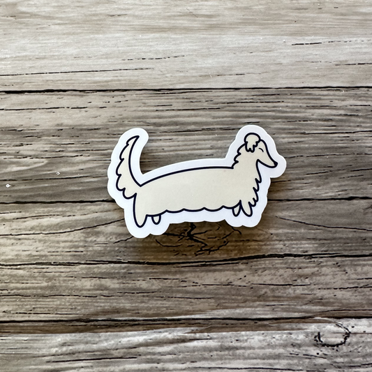Dachshund sticker | wiener dog