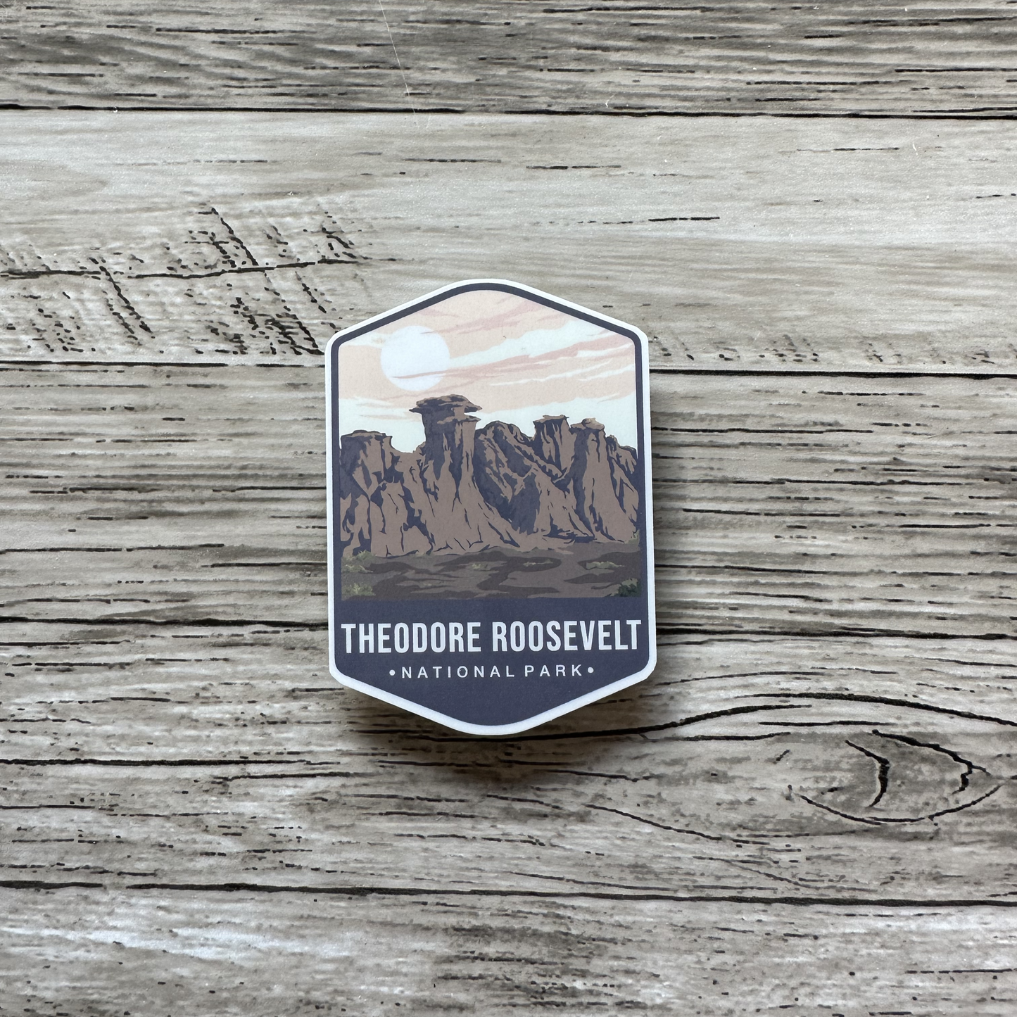 Theodore Roosevelt National Park sticker
