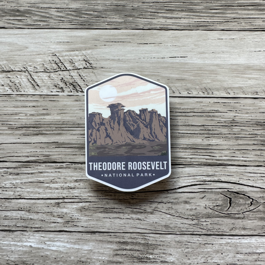 Theodore Roosevelt National Park sticker