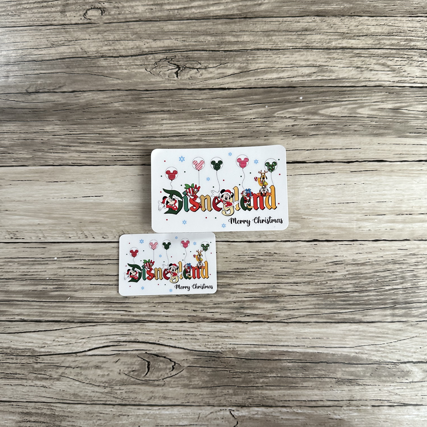 Christmas Disneyland sticker