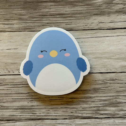 Blue Bird sticker | Stuffed animal