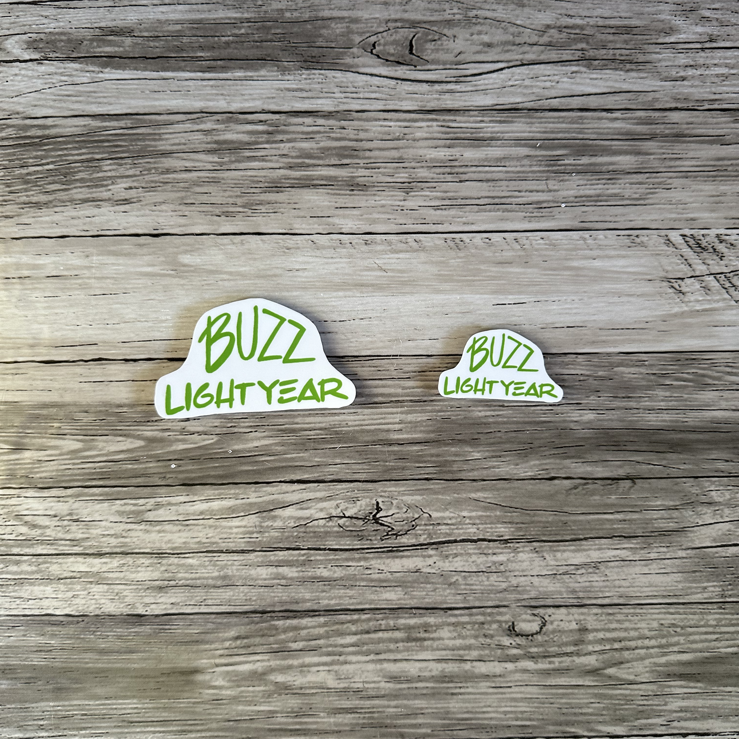 Buzz Lightyear autograph sticker