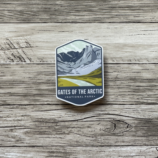 Gates of the Arctic National Park sticker