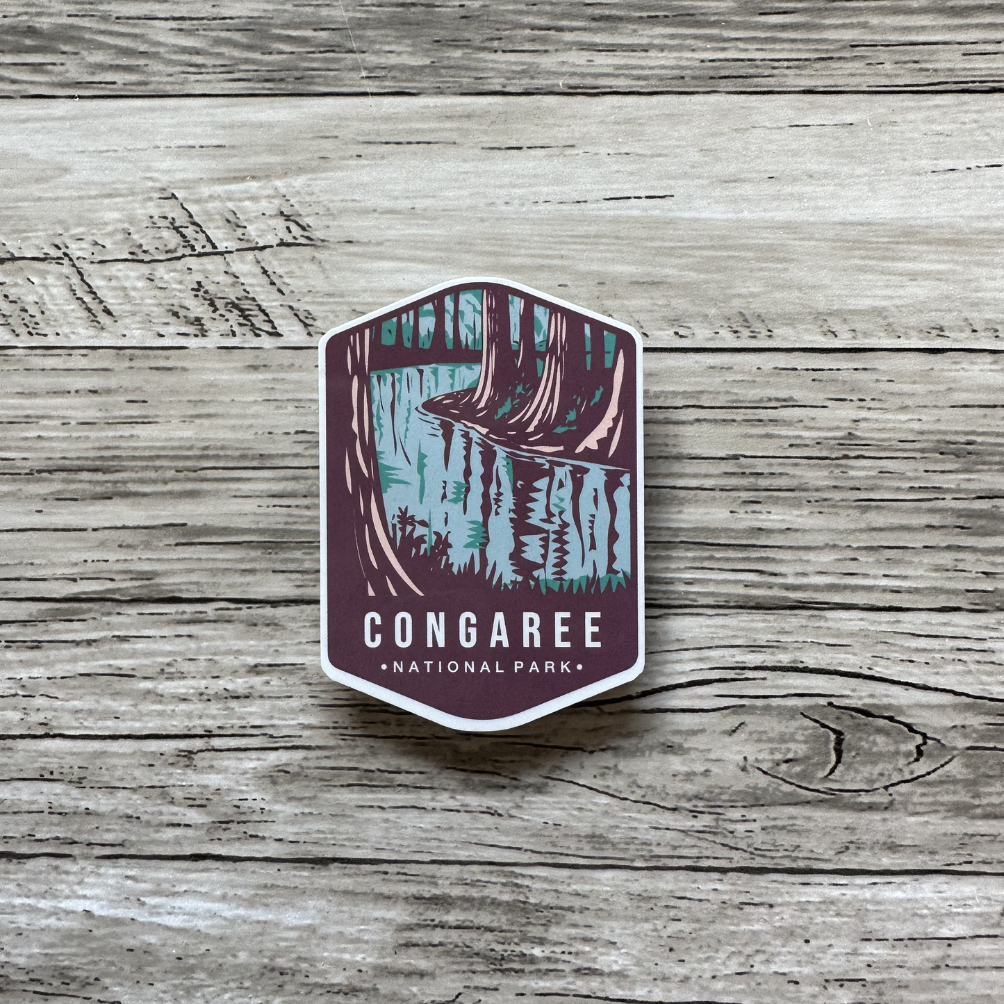 Congaree National Park sticker
