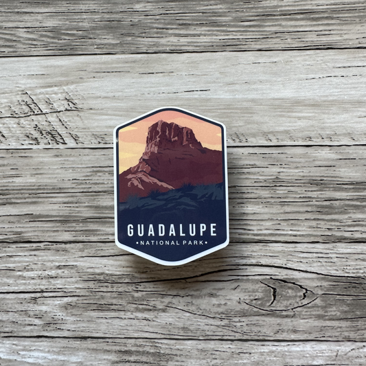 Guadalupe National Park sticker