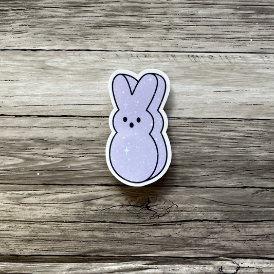 Peeps sticker | Purple Bunny | Easter | Candy