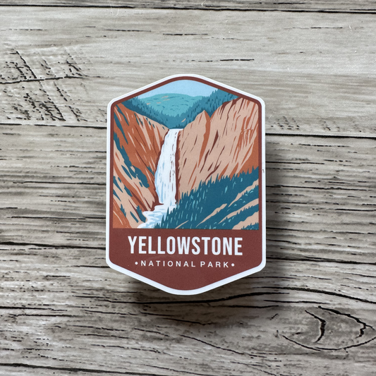 Yellowstone National Park sticker