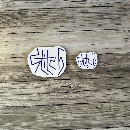 Stitch autograph sticker