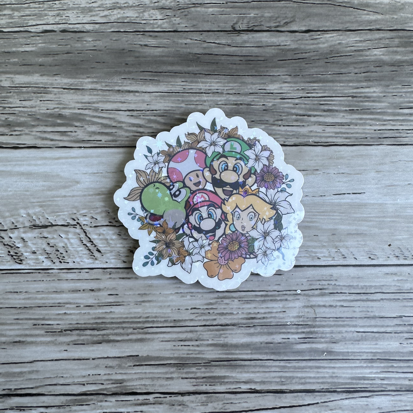 Mario friends sticker
