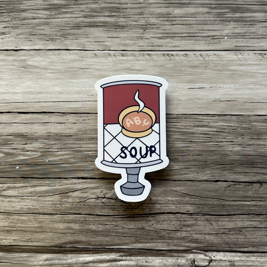 Hi Dad soup sticker