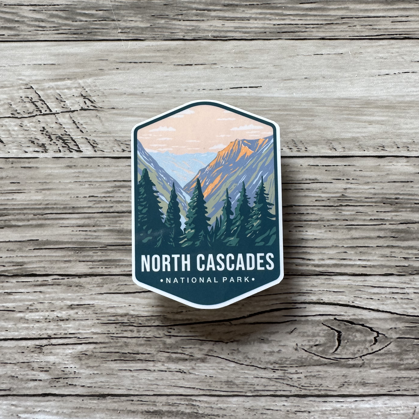 North Cascades National Park sticker