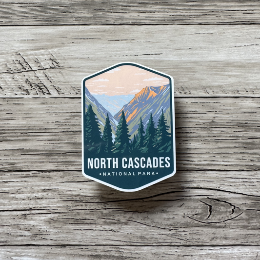 North Cascades National Park sticker