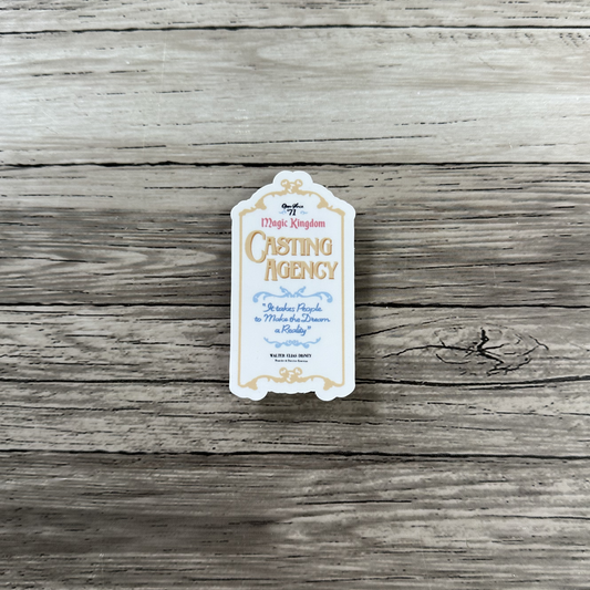 Magic Kingdom sticker | Casting agency