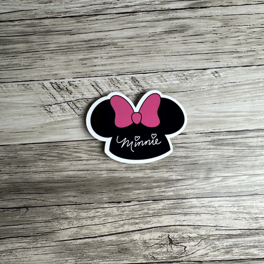 Minnie hat sticker