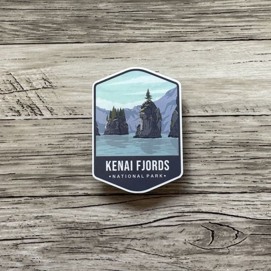Kenai Fjords National Park sticker