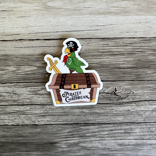 Pirates of the Caribbean sticker | Disneyland