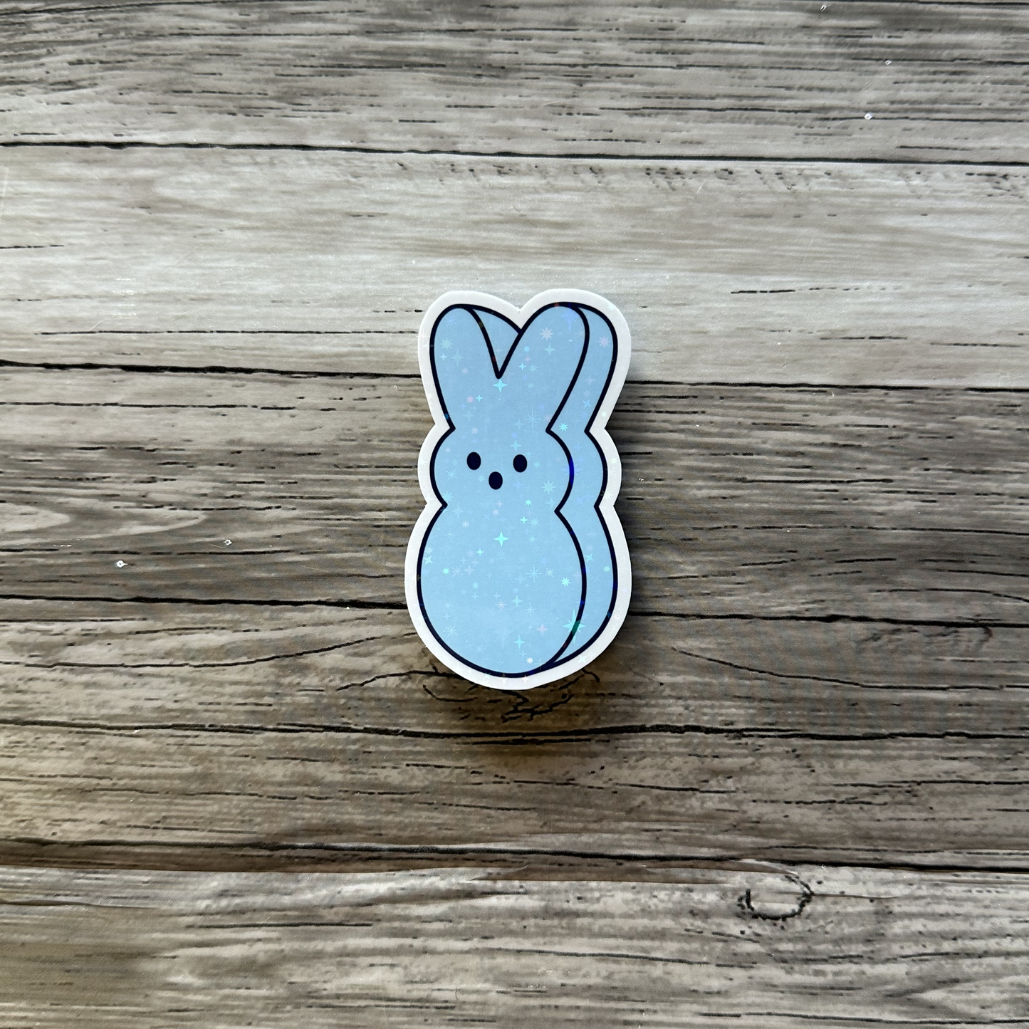 Peeps sticker | Blue Bunny | Easter | Candy