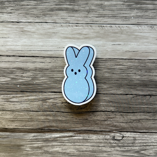 Peeps sticker | Blue Bunny | Easter | Candy
