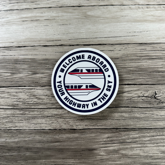 Monorail sticker