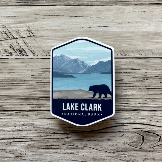 Lake Clark National Park sticker