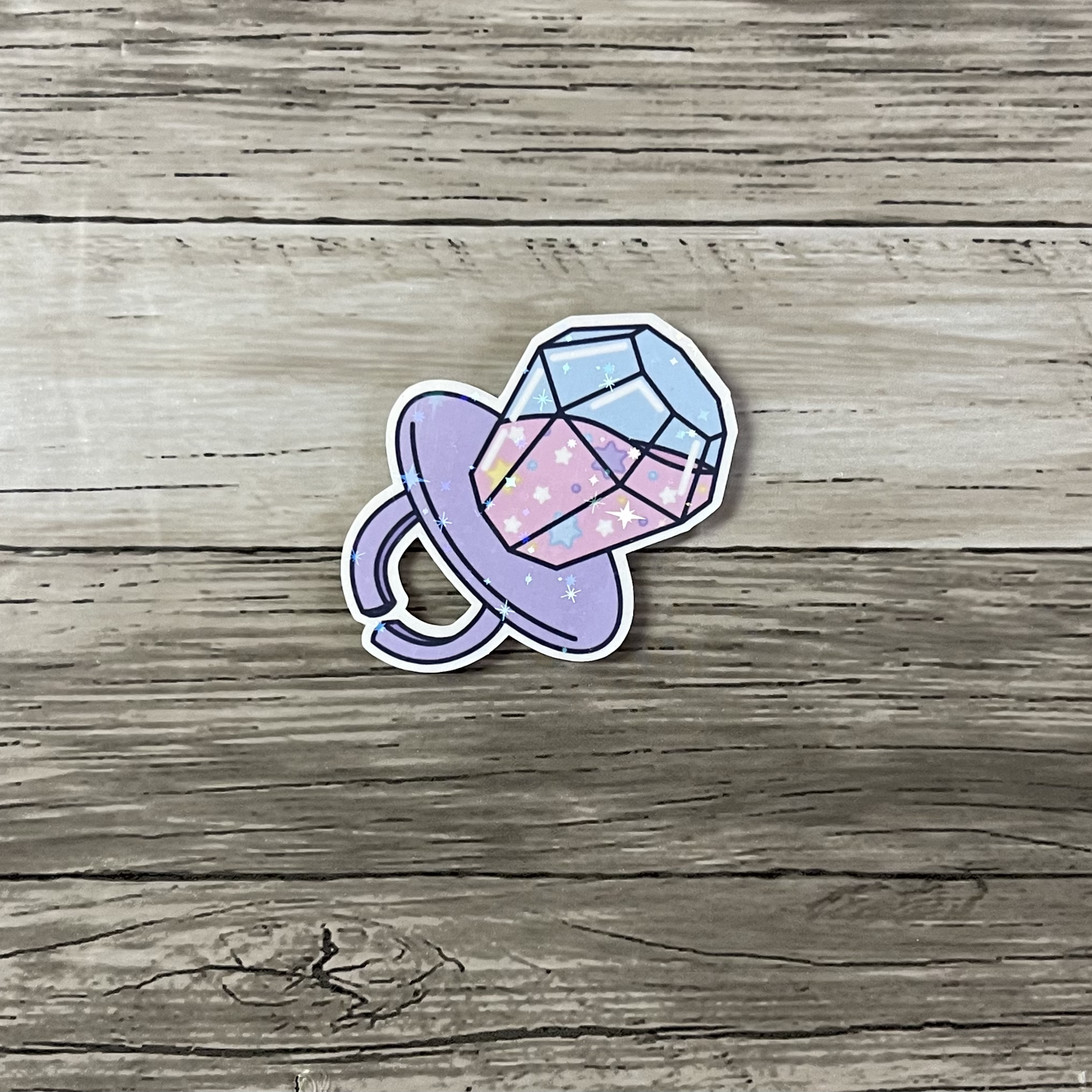 Ring pop sticker