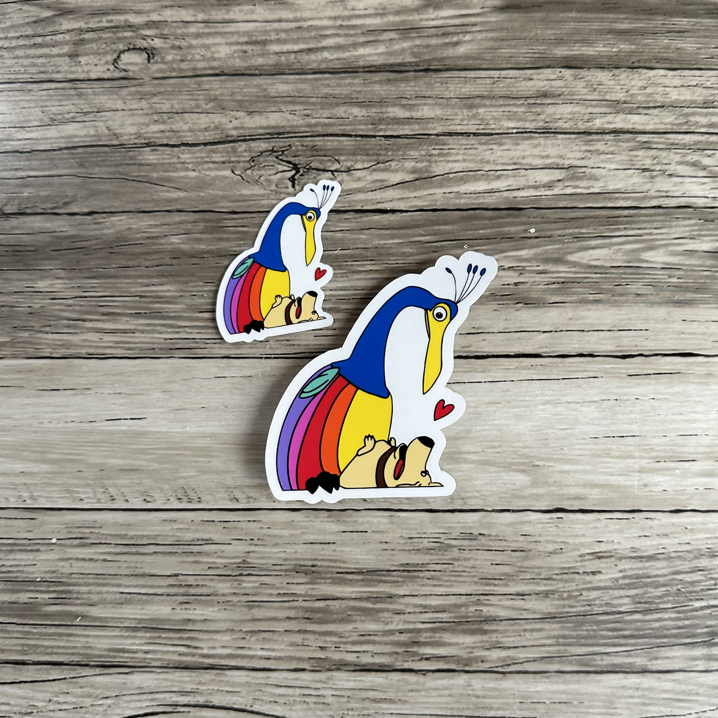 Kevin and Dug sticker, Up