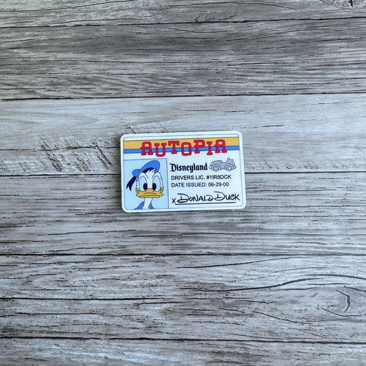 Autopia sticker