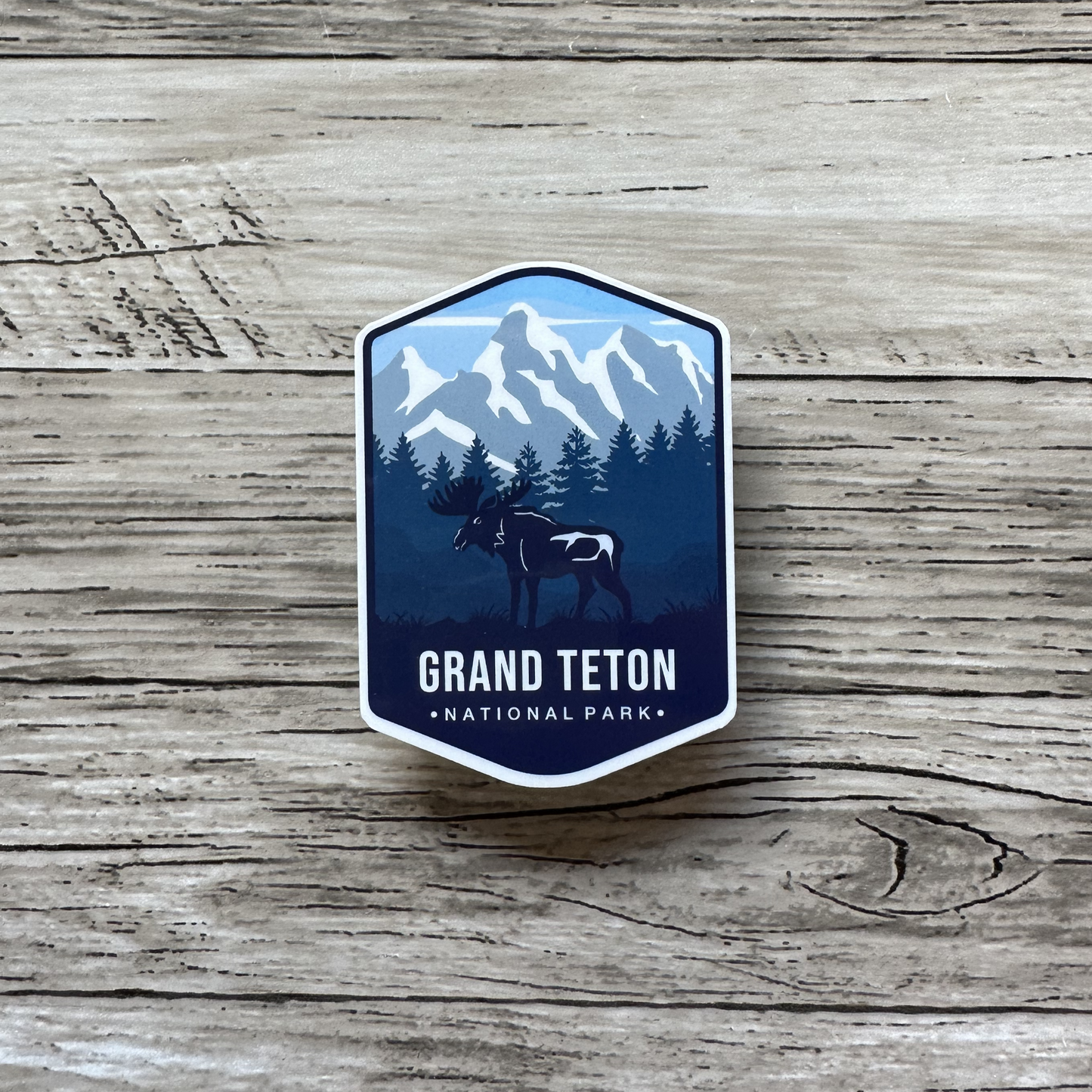 Grand Teton National Park sticker