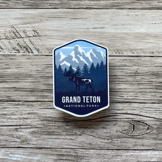 Grand Teton National Park sticker