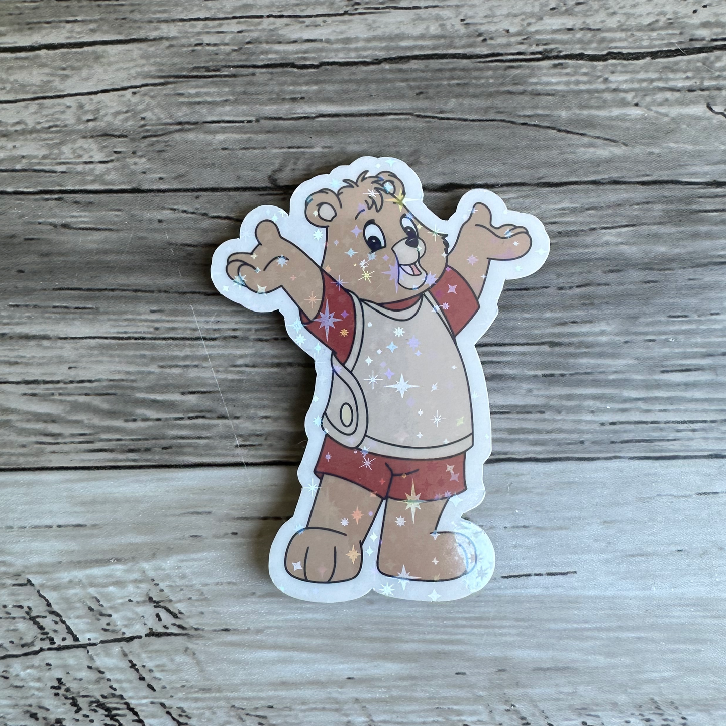 Teddy Ruxpin sticker