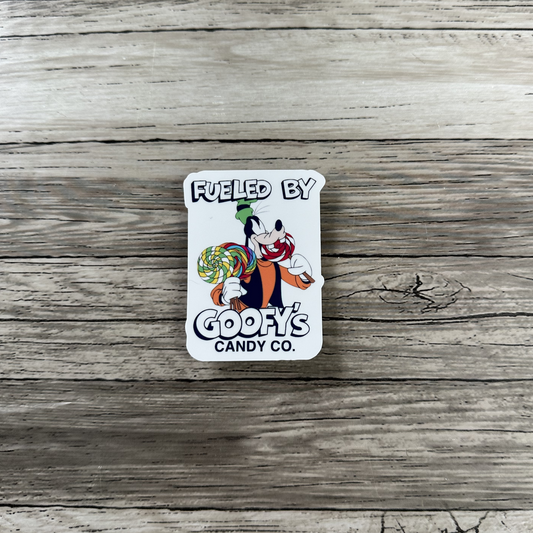 Goofy's candy co. sticker