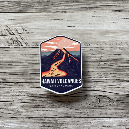 Hawaii Volcanoes National Park sticker
