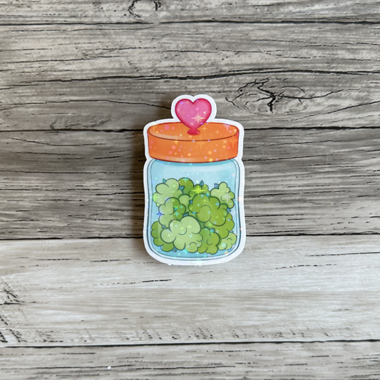 Weed nugget jar sticker | weed | stoner