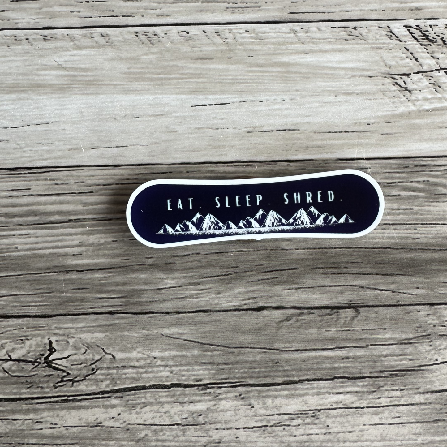 Eat, Sleep, Shred sticker | Snowboarding | Outdoors