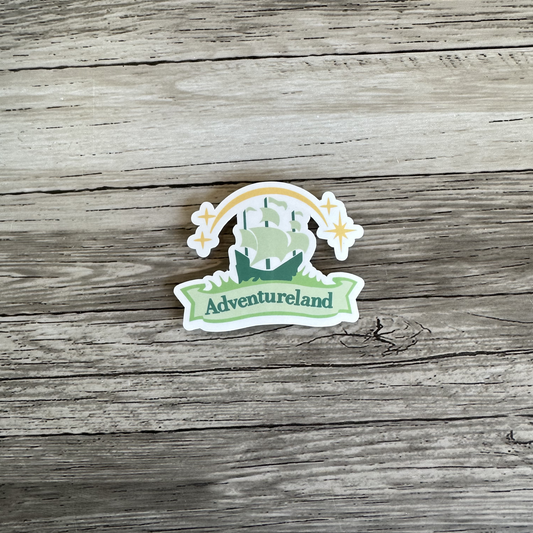 Adventureland sticker
