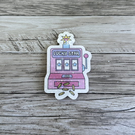 Lucky star slot machine sticker | Casino | Gambling