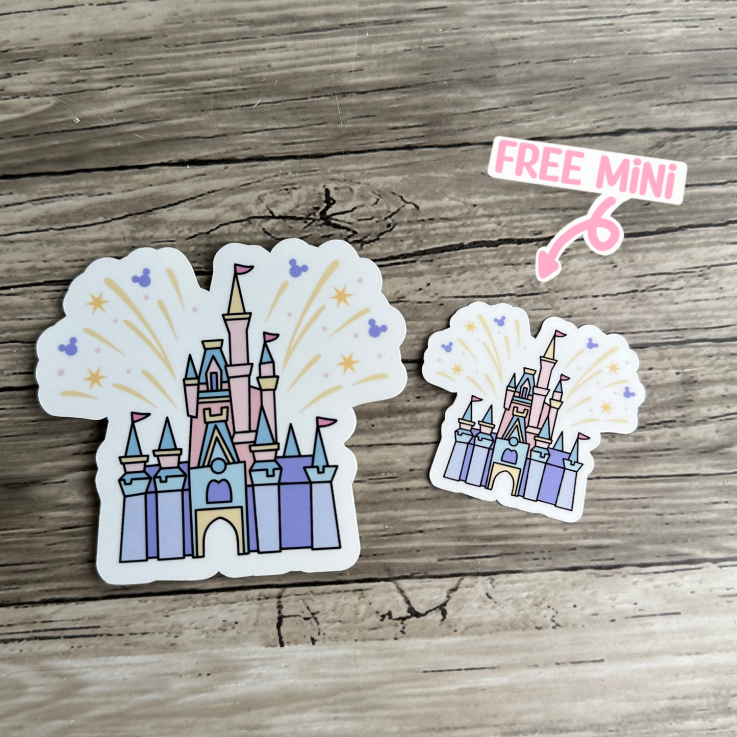 Disney Castle sticker