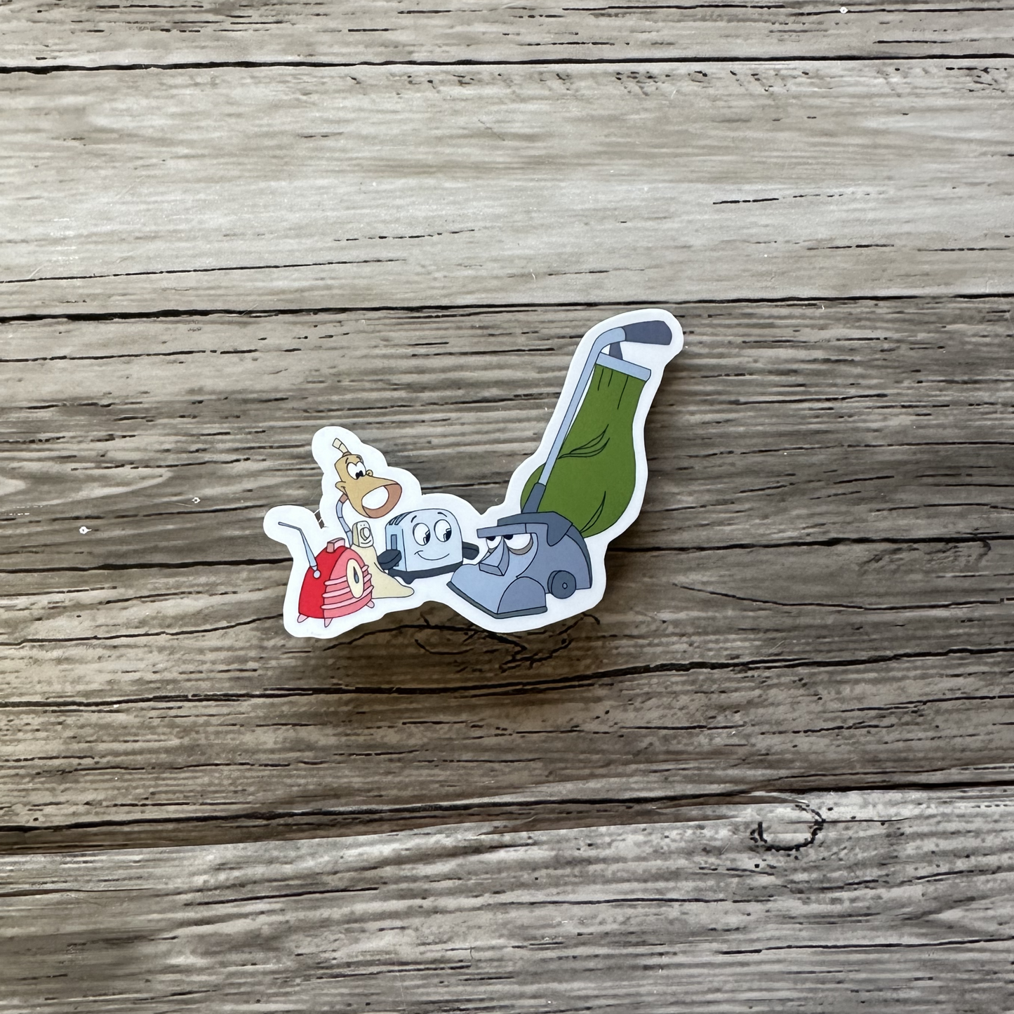 Brave little toaster sticker