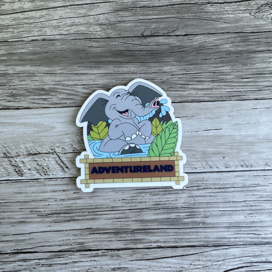 Adventureland sticker