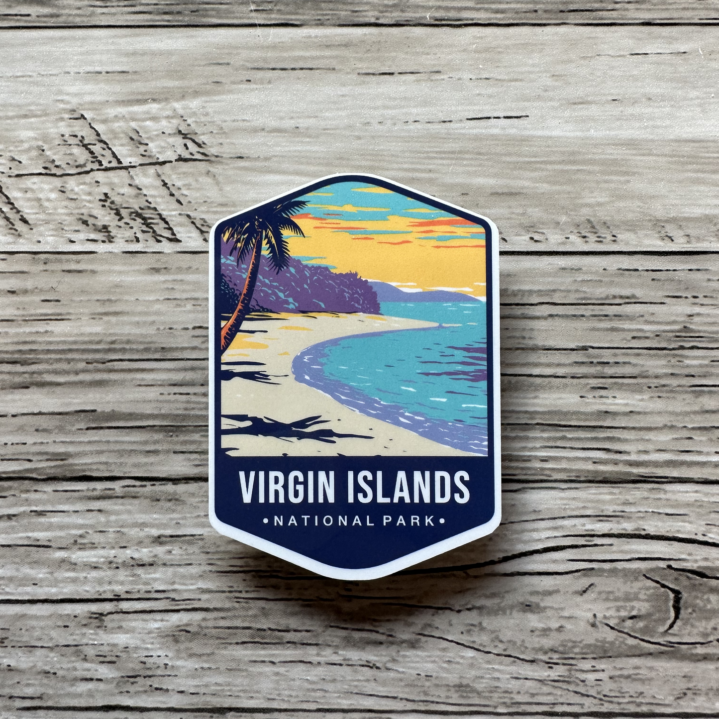 Virgin Islands National Park sticker