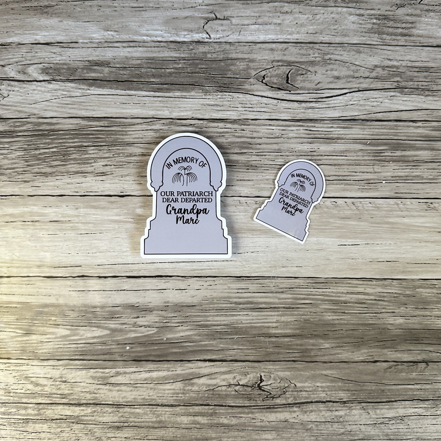 Haunted Mansion, In memory of Grandpa Marc sticker